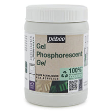 Fosforescerende Gel Pebeo Studio Green 225 ml. - Effektmaling