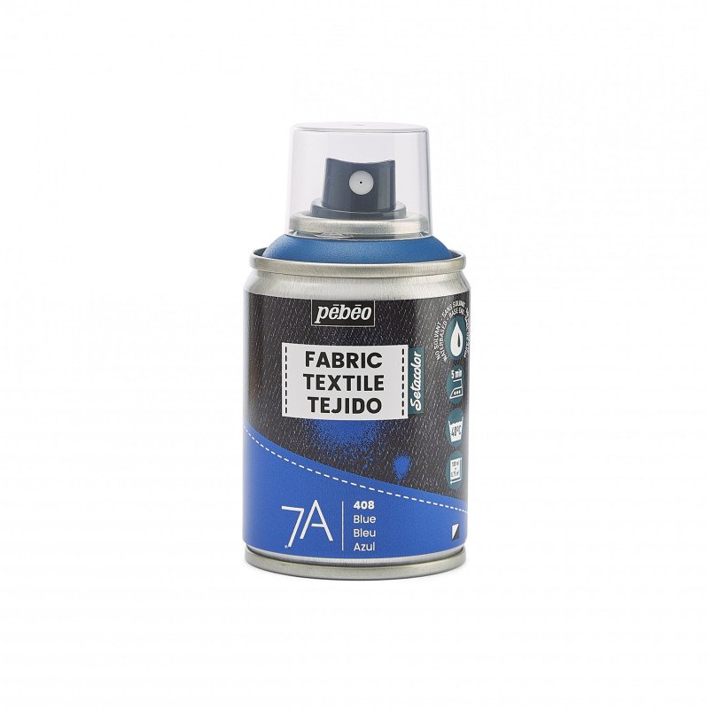 Pebeo 7A Textielspray 100 ml - blu - Colori per tessuti