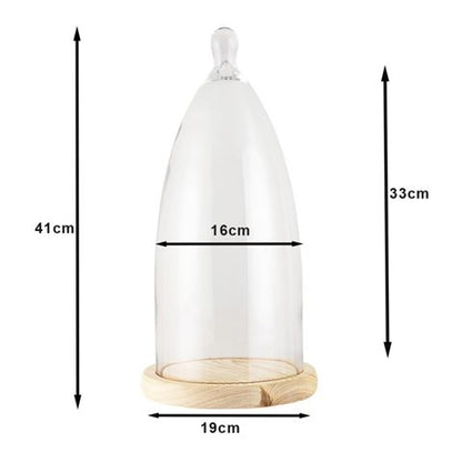 Clayre Eef Cloche 6GL3006 Trasparente 19x41 cm — 2