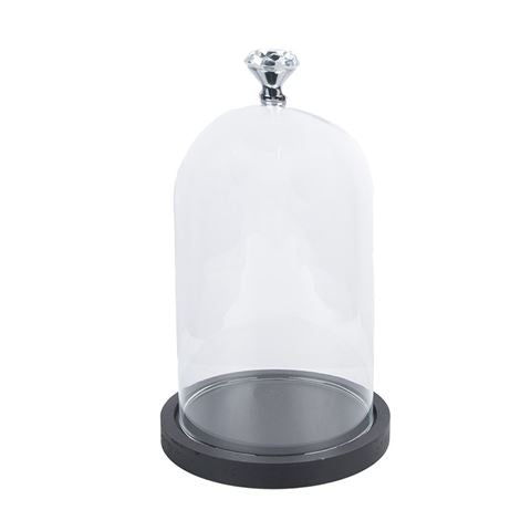 Clayre Eef 6GL2544 Glas Cloche Transparent 14x25 cm