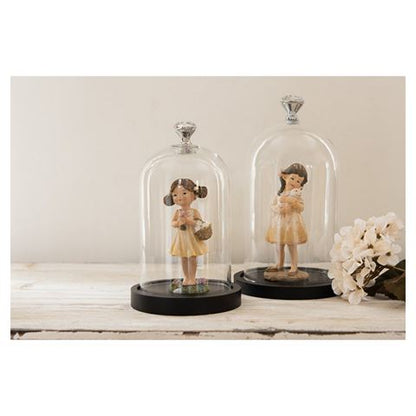 Clayre Eef 6GL2544 Glas Cloche Transparent 14x25 cm — 3