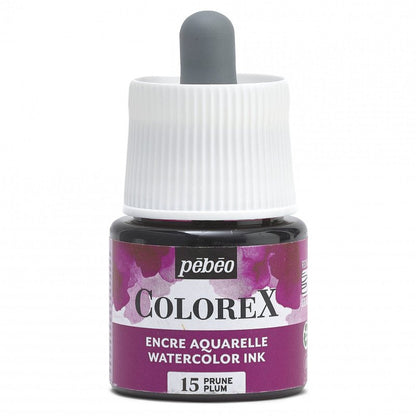 Pebeo Colorex Watercolour ink 45 ml - 15 - Pruim - Inchiostro