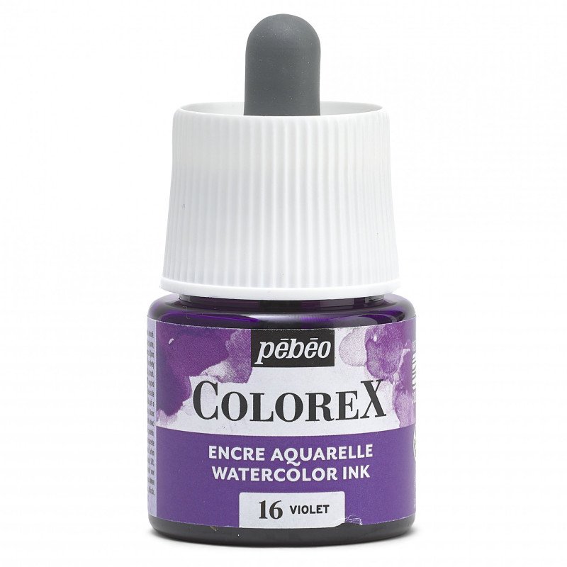 Pebeo Colorex Watercolour ink 45 ml - 16 - viola - Inchiostro