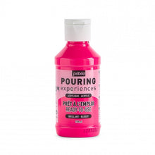 Pebeo Pouring Experiences Glanzend Acryl 118 ml - fluorescente Roze - Medium per pittura