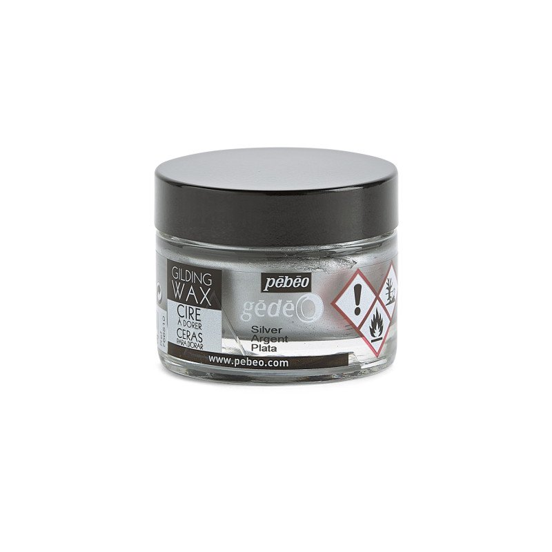 Pebeo Gedeo Gilding Wax 30 ml - Silver