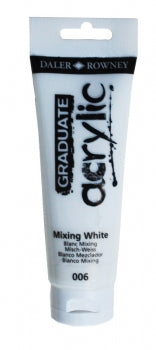 Daler-Rowney Graduate Acrylic Paint 120 ml - Blandingshvid - Akrylmaling