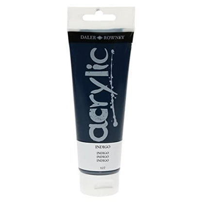 Daler-Rowney Graduate Acrylic Paint 120 ml - indigo - Akrylmaling