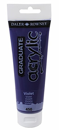 Daler-Rowney Graduate Acrylic Paint 120 ml - violet - Akrylmaling