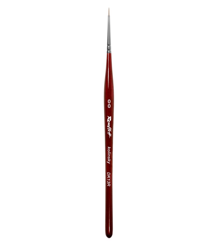Roubloff Kolinski Sable Nail Design Brush DK13R - 5 Pack - Pennelli