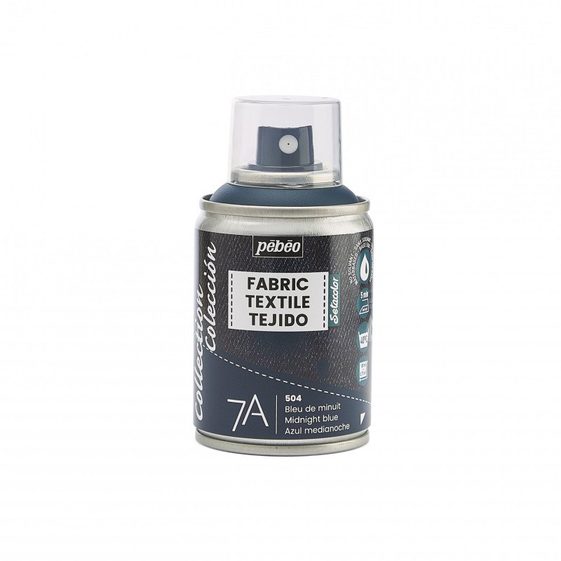 Pebeo 7A Textielspray 100 ml - Middernachtblauw - Colori per tessuti