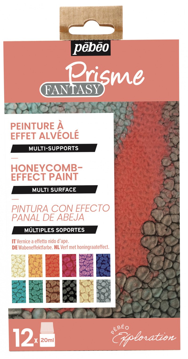 Pebeo Ontdekkingset Fantasy Prisme 12 flesjes 20 ml - Colori a effetto