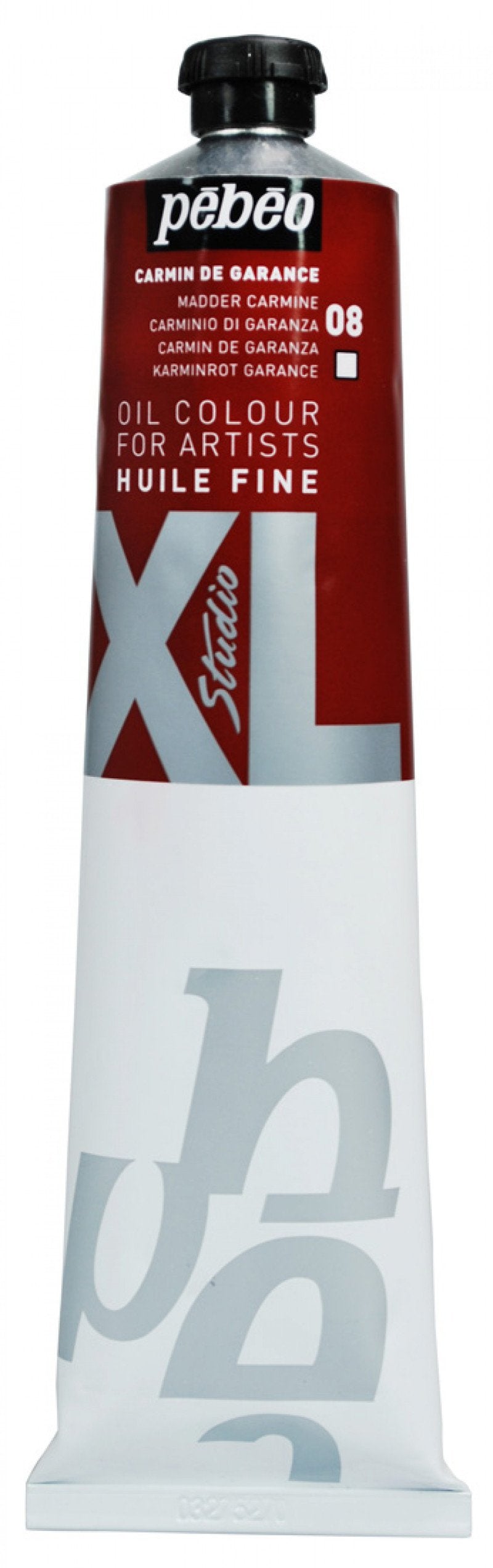 Pebeo Studio XL Oil paint 200 ml - 08 - Krapkarmijn - Oliemaling