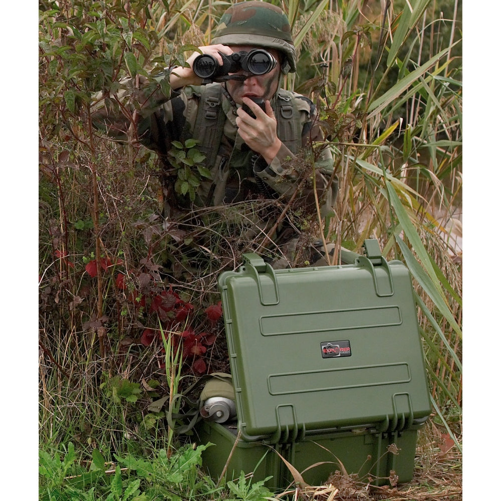 Explorer Cases 2214 Väska Grön med Skum — 4