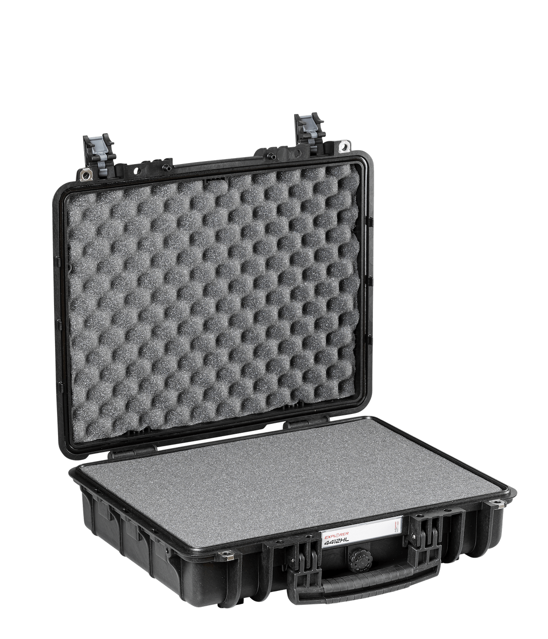 Explorer Cases 4412HL Suojalaukku Musta sekä Vaahtomuovi
