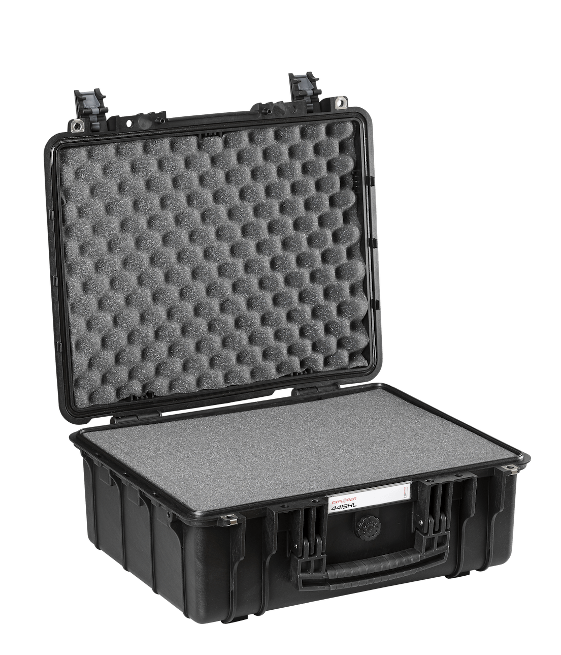 Explorer Cases 4419HL Kuffert Sort med Skum