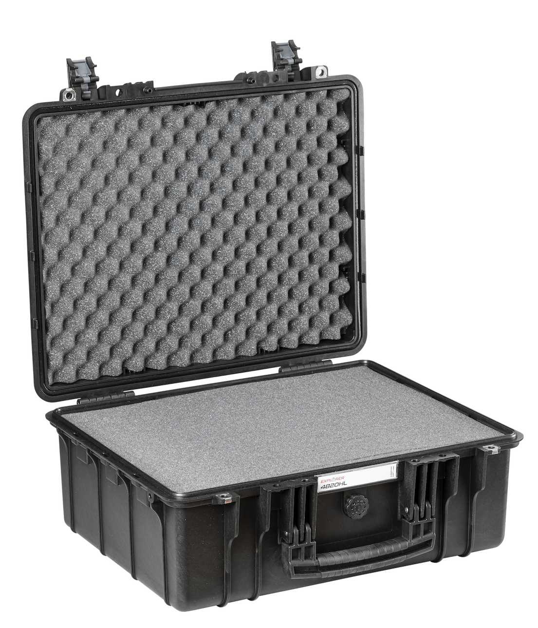 Explorer Cases 4820HL Kuffert Sort med Skum