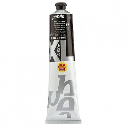 Pebeo Studio XL Oil paint 200 ml - 57 - Intense sort - Oliemaling