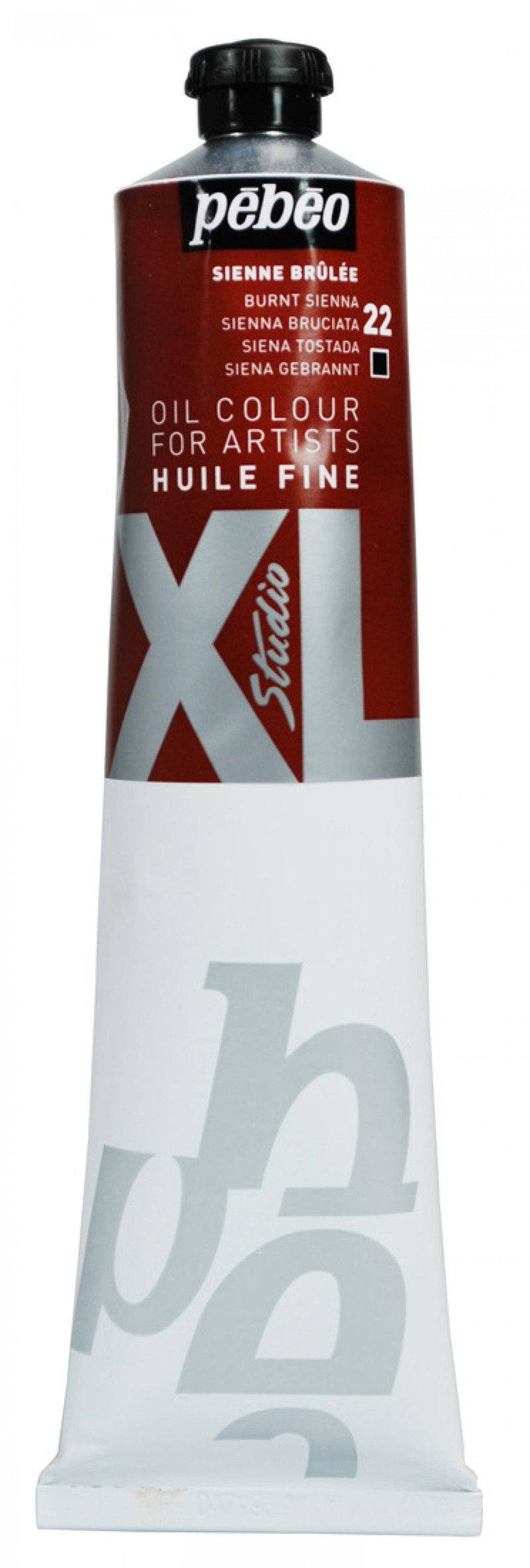 Pebeo Studio XL Oil paint 200 ml - 22 - Burnt sienna - Oliemaling