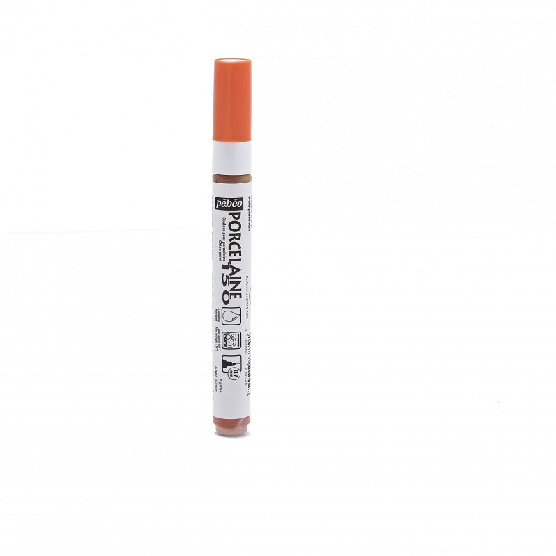 Pebeo Porcelaine 150 Marker Fine Tip 0.7 mm - Agate oranssi - Lasi- ja posliinimaalit