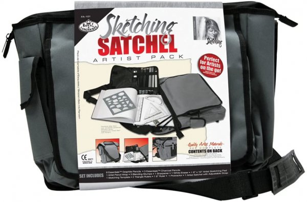 R&L Sketching Satchel Artist - 24 Pack - Gavesæt til kunstnere