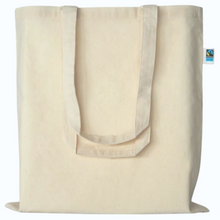Fairtrade katoenen draagtas ecru 42×38 cm – geschikt til cyanotypie prints - Cyanotypi på tekstil