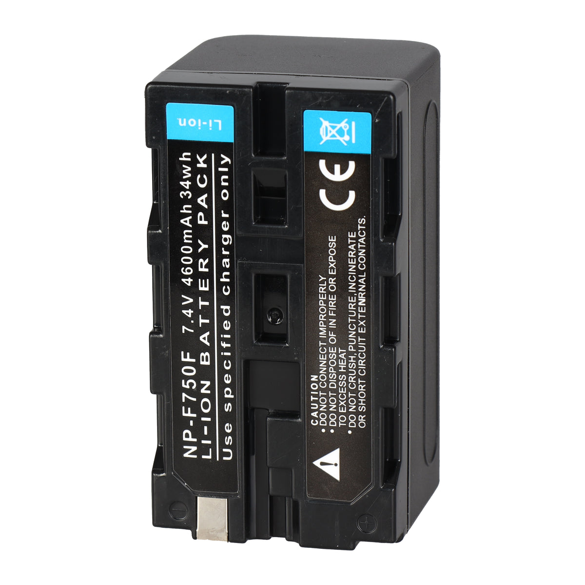 Falcon Eyes 2 x Batteria NP-F750 + Caricatore per batterie SP-CHG per Lampada LED — 3