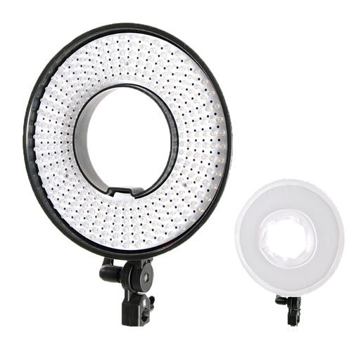 Falcon Eyes Kaksivärinen LED Rengas Lamppu Himmennettävä DVR-300DVC – 230V