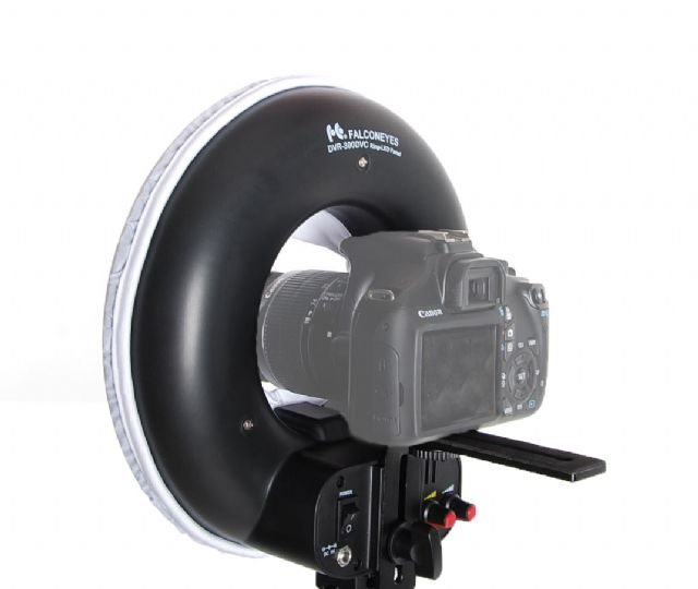 Falcon Eyes Kaksivärinen LED Rengas Lamppu Himmennettävä DVR-300DVC – 230V — 5