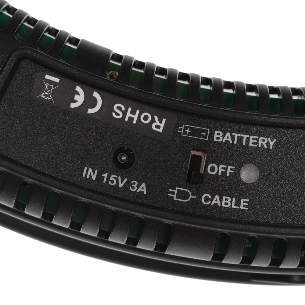 Falcon Eyes Tvåfärgad LED Ring Lampa Dimbar DVR-512DVC på 230V — 5