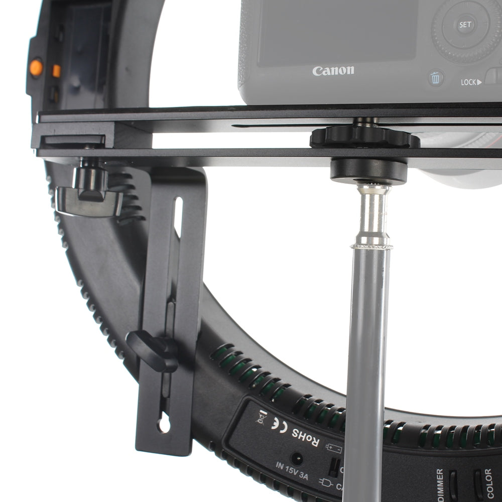 Falcon Eyes Tvåfärgad LED Ring Lampa Dimbar DVR-512DVC på 230V — 7