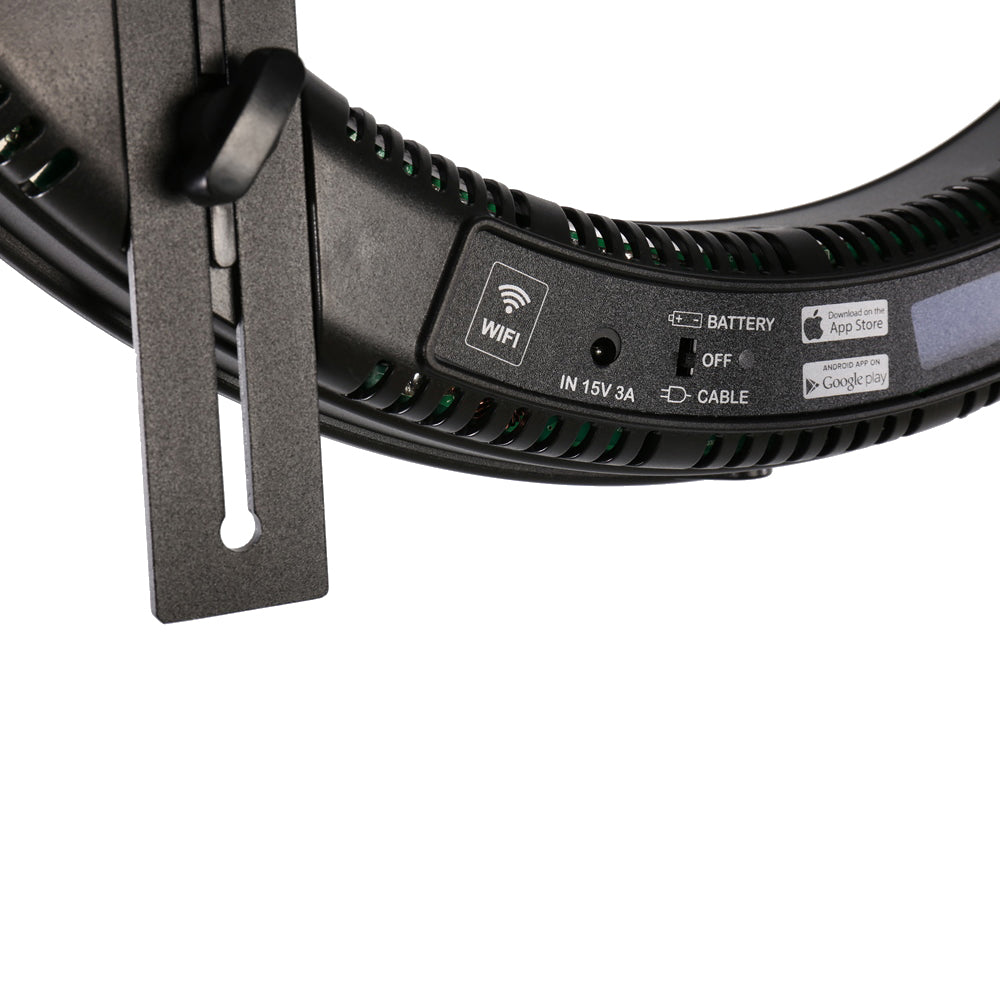 Falcon Eyes Wi-Fi Tofarvet LED Ring Lampe Dæmpbar DVR-160TW — 7