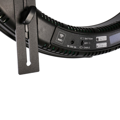 Falcon Eyes Wi-Fi Tofarvet LED Ring Lampe Dæmpbar DVR-160TW — 7