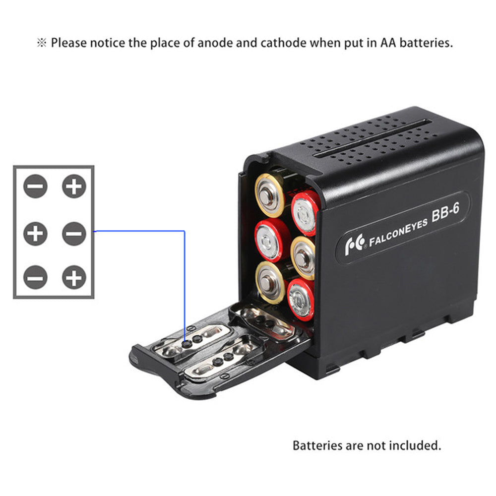 Falcon Eyes Battery Pack BB-06 — 3