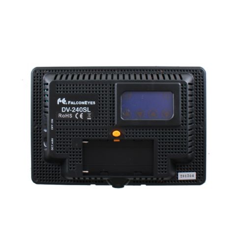 Falcon Eyes Tofarvet LED-lampe Sæt Dæmpbar DV-240SL-K1 inkl. Batteri — 4