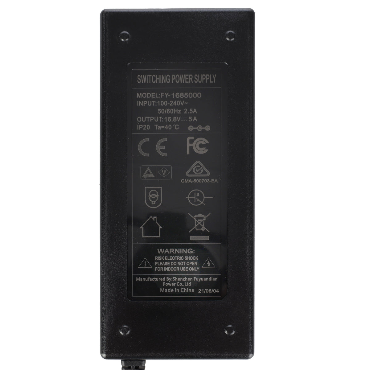 Falcon Eyes Strømforsyning SP-AC16.8-5A 3 Stift Gammel Type — 4