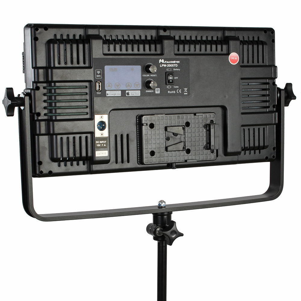 Falcon Eyes Wi-Fi Kaksivärinen LED-valaisin Himmennettävä LPW-2005TD – 230V — 2