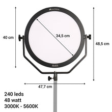 Falcon Eyes Bi-Color LED Lamp Sophiez SO-48TD on 230V — 2