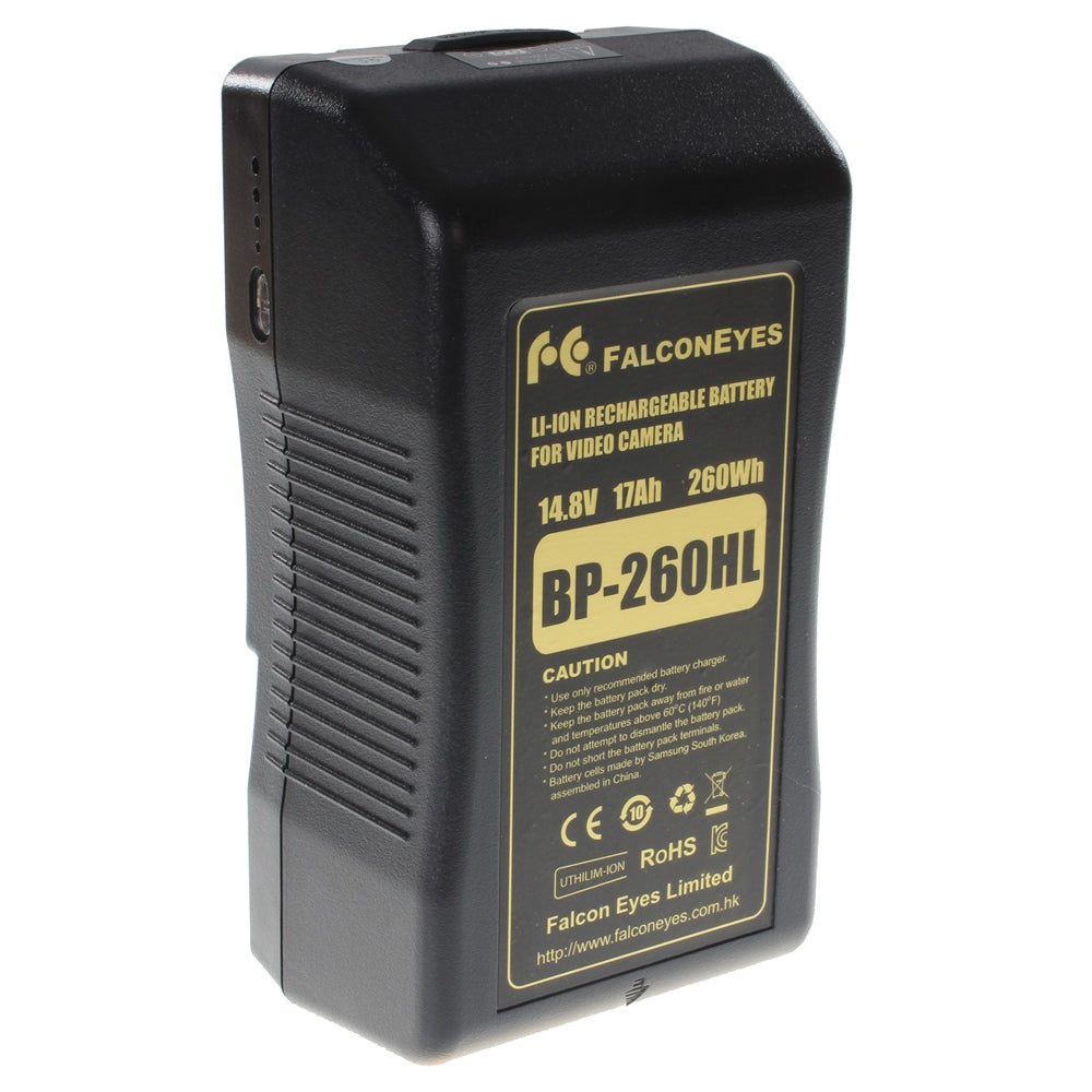 Falcon Eyes V-Mount-batteri 260Wh 14.8V 17500mAh