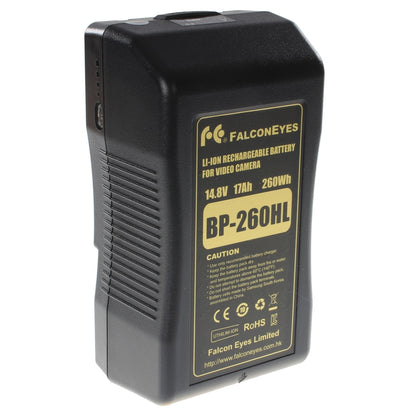 Falcon Eyes V-Mount-batteri 260Wh 14.8V 17500mAh