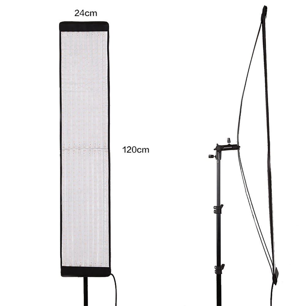 Falcon Eyes Flexibel Tvåfärgad LED-panel RX-29TDX 121x24 cm — 5