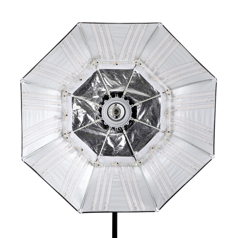Falcon Eyes RGB LED-lampa RX-782 med Hopfällbar Softbox 100 cm — 2