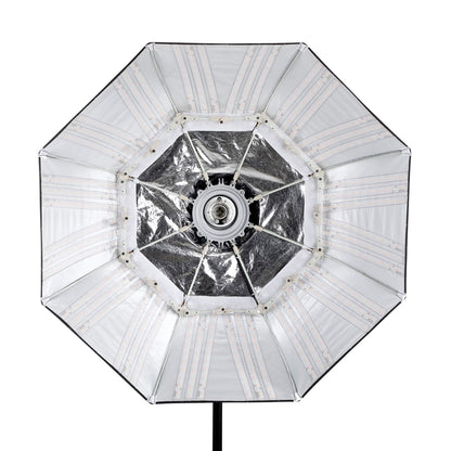Falcon Eyes RGB LED-lampa RX-782 med Hopfällbar Softbox 100 cm — 2