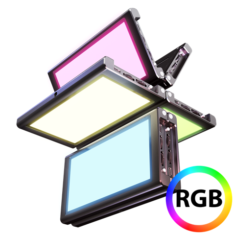 Falcon Eyes RGB Lampada LED PockeLite F7 Pieghevole