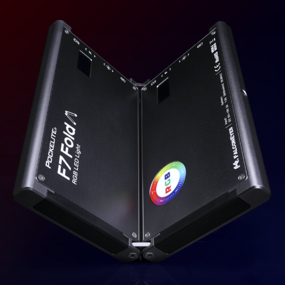 Falcon Eyes RGB Lampada LED PockeLite F7 Pieghevole — 5