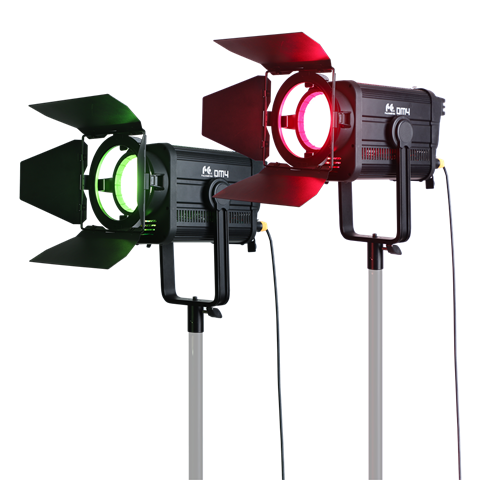 Falcon Eyes RGB LED Fresnel Kohdevalo Himmennettävä DM4 400W — 2