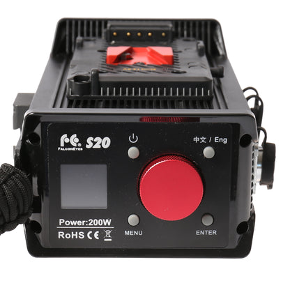 Falcon Eyes LED-lampa Dimbar S20 på 230V — 5