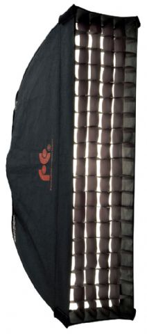 Falcon Eyes Softbox 40x180 cm + Griglia a nido d'ape FER-SB40180HC — 3