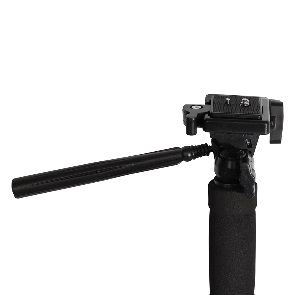 Falcon Eyes Monopod + 3-Way Hoved MP-3 4 Sektioner 178 cm — 3