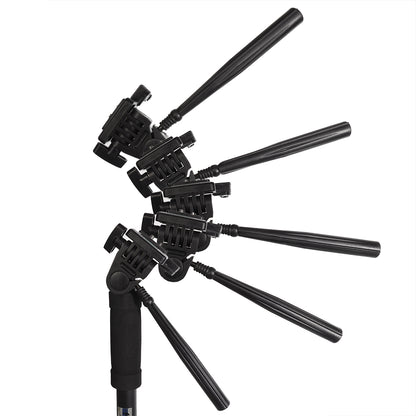 Falcon Eyes Monopod + 3-Way Hoved MP-3 4 Sektioner 178 cm — 4