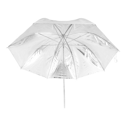 Falcon Eyes Ombrello UR-32S Argento/Bianco 80 cm — 3